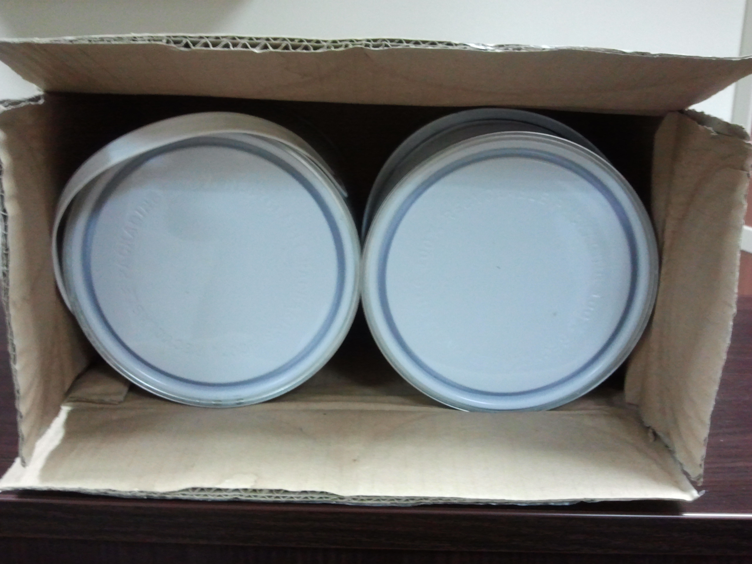 Две банки ТехноПласт-паста / FibaGel в коробке